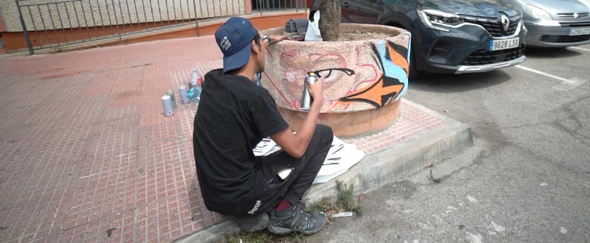 pintura graffiti