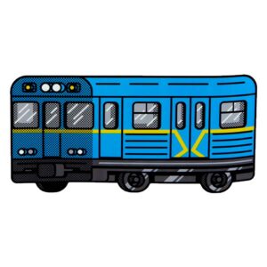 Flux System Stickers Kyiv Metro