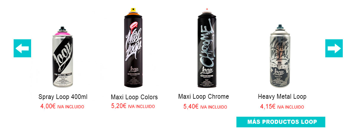 spray loop colors