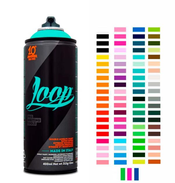 Spray Loop Colors 400ml - Pintura Graffiti