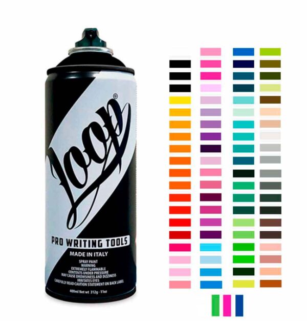 spray loop colors