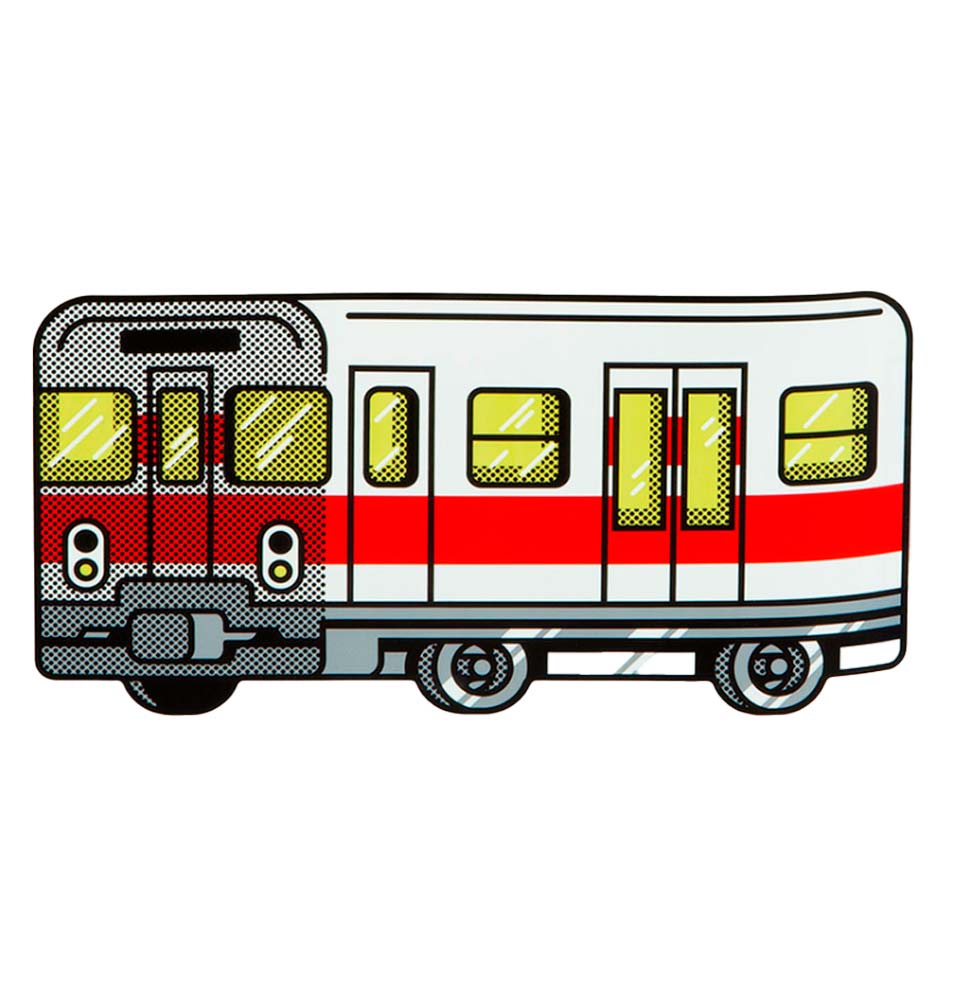 Milan Metro Stickers Flux System