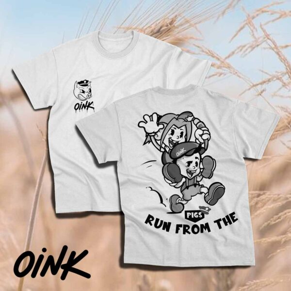 camiseta graffiti oink