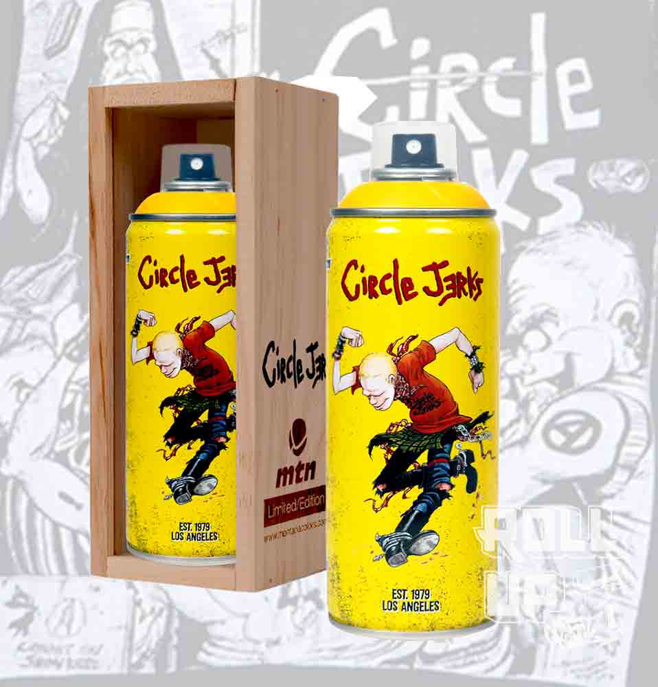 CIRCLE JERKS spray edición coleccionista MTN