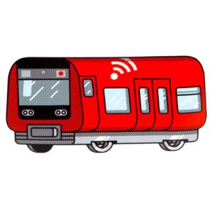 Copenhagen S-train Stickers Flux System