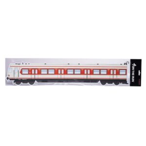 Iman OTR S-Bahn Frankfurt vagon izquierdo grande 592x122mm iman pintable para nevera