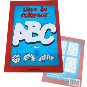 Libro de colorear ABC educativos y graffitis escondidos para ninos