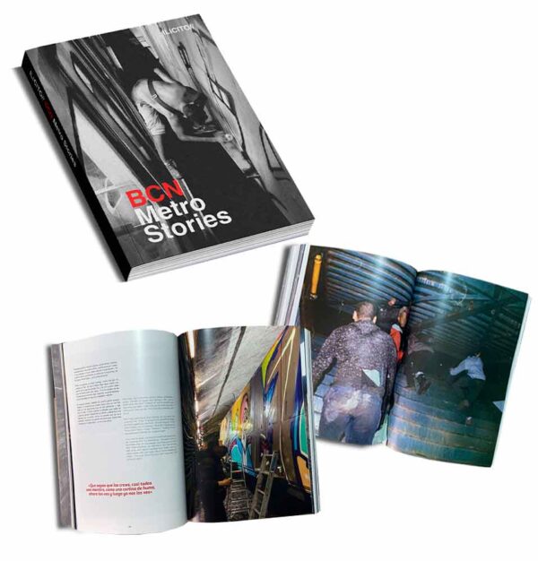 Libro graffiti "BCN Metro Stories"