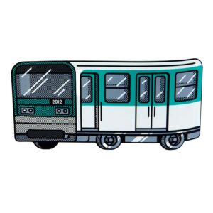 Paris Metro Stickers Flux System