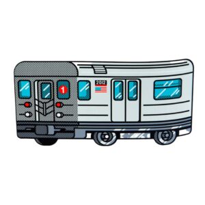 New York Subway Stickers Flux System