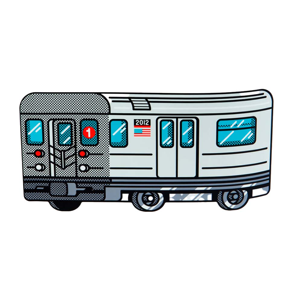 New York Subway Stickers Flux System