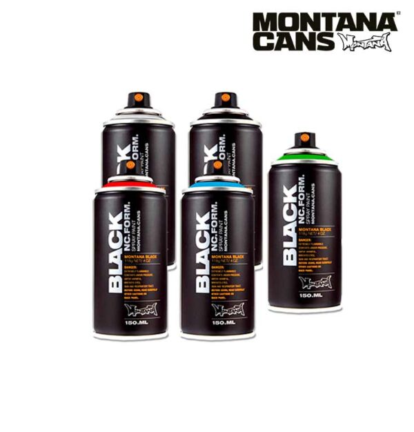 Pack Montana Black 150ml x5