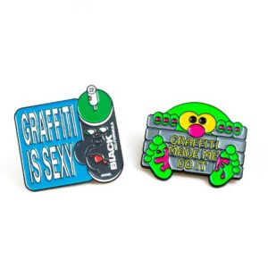 Pack OFERTA Pins graffiti