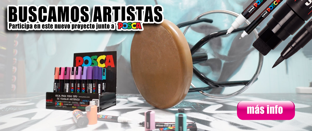 Buscamos artistas proyecto POSCA