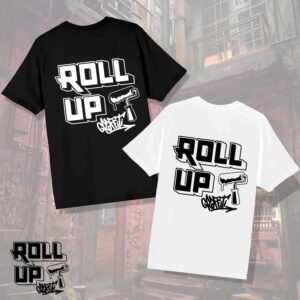Camiseta Roll Up Graffiti basic