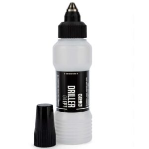 Detalle de la punta de bola de acero de 4mm del rotulador vacio Grog Driller 04 EPT
