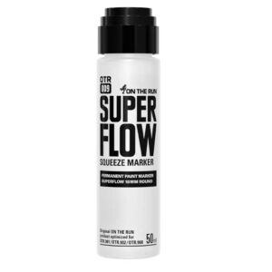 Rotulador vacio recargable OTR 009 Superflow Squeeze 18mm punta de nailon para chorreos