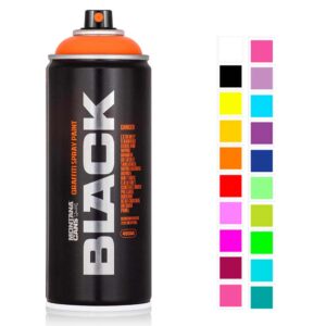SPRAY Montana Cans BLACK 400ml