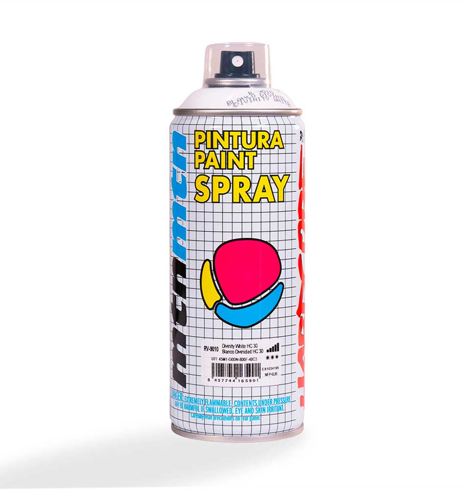 Spray de pintura MTN Hardcore Blanco Divinidad 400ml edición 30 aniversario