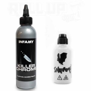Tinta KILLER CRHOME 250ml + chorreador