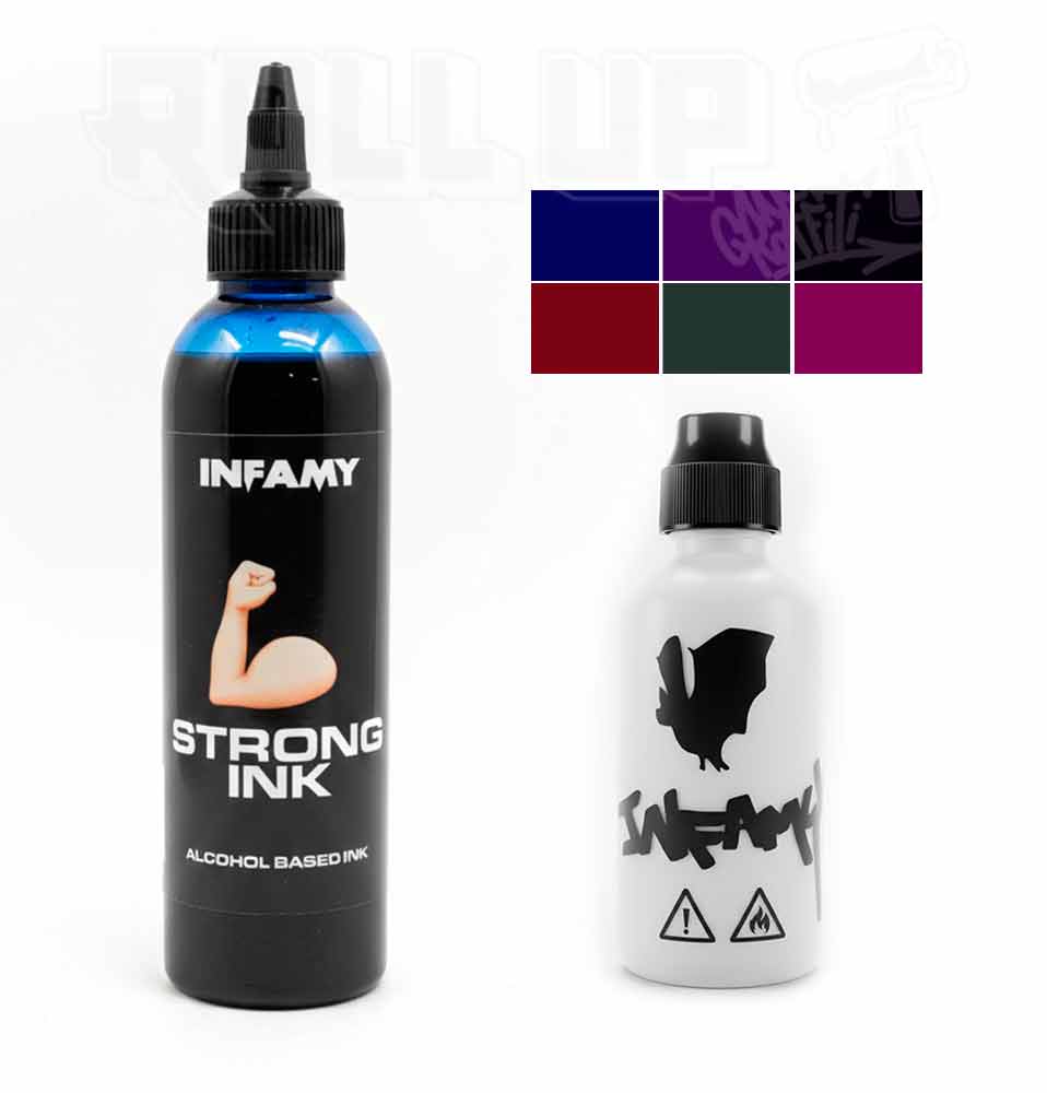Tinta STRONG INK + chorreador